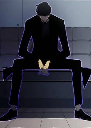 Manga Anime Manhwa Solo Leveling Sung Jin Woo Poster Paper Print