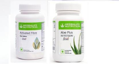 Herbalife Nutrition ALOE PLUS CAPSULS + ACTIVATED FIBER TAB. Protein Blends
