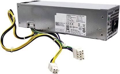 iTS Pulled 255W Power Supply for Dell Optiplex 3020 7020 9020 Precision T1700 Small Form Factor (SFF) Systems R7PPW 3XRJ0 V9MVK FP16X T4GWM M9GW7 FN3MN H255ES-00 D255AS-00 D255E001L F255ES-00 255 Watts Computer PSU with 2 SATA Cables