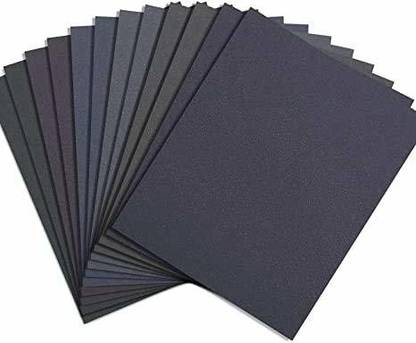 RPI SHOP - 3M Sandpaper for Wood Furniture Finishing, Metal Sanding, and Automotive car/bike Polishing, Dry or Wet Sanding 2000 Grit Pack of 8 Pcs Silicon Carbide Sandpaper