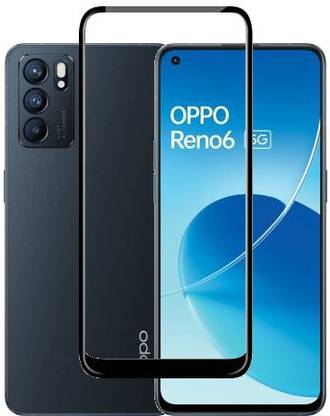 HOBBYTRONICS Edge To Edge Tempered Glass for OPPO RENO6