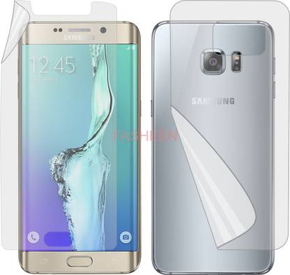 TELTREK Front and Back Screen Guard for SAMSUNG GALAXY S6 EDGE PLUS (Edge To Edge Full Coverage TPU)