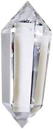 hoseki Double Terminated Quartz Crystal Rock Crystal 48.7ct Decorative Showpiece  -  4 cm