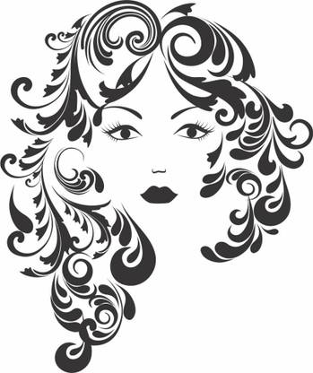 sudrashya 56.88 cm WALL STICKER Self Adhesive Sticker