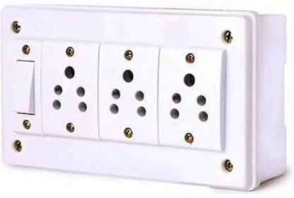 LE Extension Board Fitted with 3 Socket 5Amp with 1 5Amp Switch 3  Socket Extension Boards