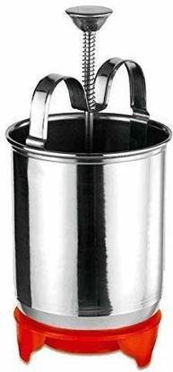 BCS TRADERS Stainless Steel Vada Maker for Perfectly Shaped & Crispy Medu Vada, Hygienic Without Any Hassle, Menduvada Machine Vada Maker