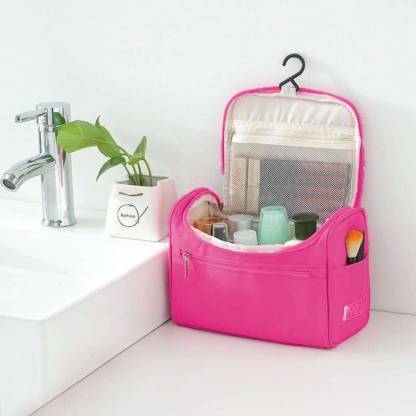 RRK IMPORT AND EXPORT Cosmetic Bag cosmetic bag, Travel Toiletry Kit, Travel Pouches Vanity Box