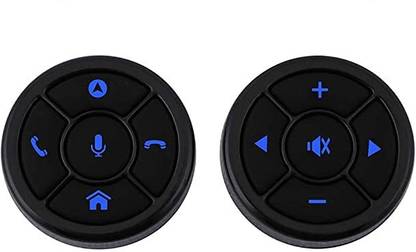 Cave Car Smart Steering Wheel Controller Wireless Universal Multi-Functional Music Player Navigation Button Key Remote Control Vehicle Steering Wheel For Cars