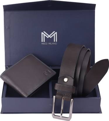 Massi Miliano Wallet & Belt Combo