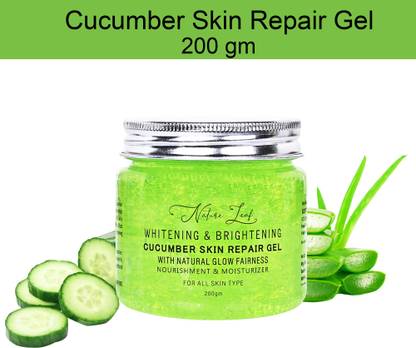 nature leaf Skin Whitening and Brightening Cucumber Skin Gel