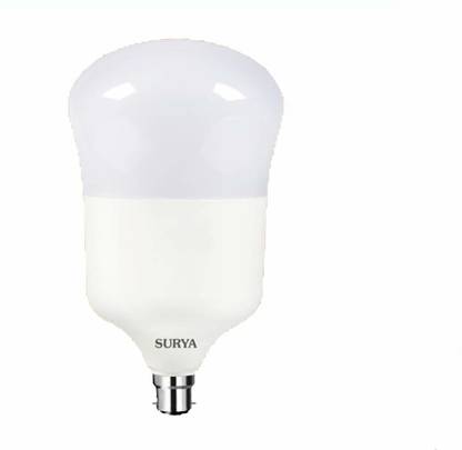 SURYA 60 W Basic Round B22 LED Bulb