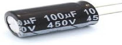 Shelfkey CAPACITOR 450V 100UF RADIAL(PACK OF 20) Electrolytic Capacitor