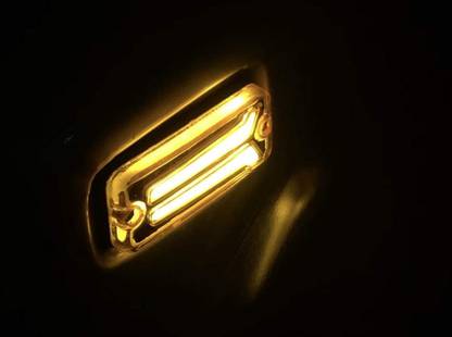 Ride2joy LED Side Indicators Gypsy King Modified Accessories Set of 2 Piece (Yellow) Car Dash Indicator Lamp