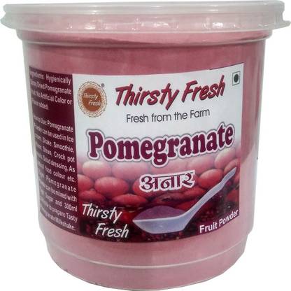 Thirsty Fresh Pomegranate Powder – Ready To Use For Cake Ice Cream Shake