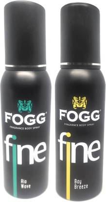 FOGG Bay Breeze & Fizzy Dew Body Spray  -  For Men & Women