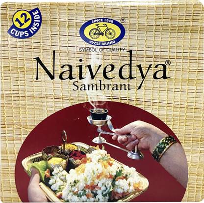 Cycle Naivedya Cup Sambrani for Daily Puja Guggul Dhoop