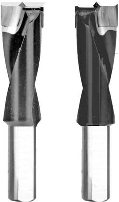 Trovoko Wood cutting tools TMBB101 Blind Hole Boring Bits for Bi Laminated Panels with Shank 10mm TL 57.5 / 70 Diameter 10mm Blind Hole Boring Bits for Bi Laminated Panels