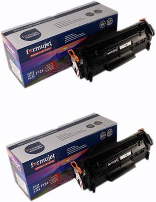 Formujet 12A Toner Cartridge Compatible for Laserjet printers li Black Ink Toner