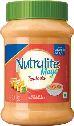 Nutralite Tandoori Eggless Mayonnaise| With Vitamin A, D2 & E