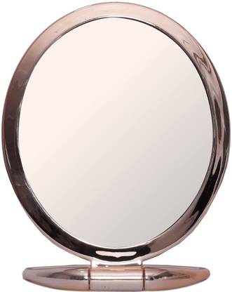bandhan 2 Way Magnifying Mirror for Make Up and Grooming,5 inch D?a Display, Jewellery Display Shop, Makeup Mirror | Cosmetic Mirror Double side makeup magnifying mirror Magnifying Mirror
