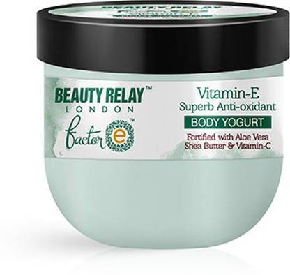Beauty Relay London Factor E Vitamin-E Superb Antioxidant Body Yogurt