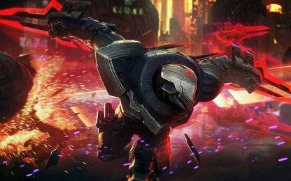League Of Legends Project Zed League Of Legends (Video Game) Poster Paper Print