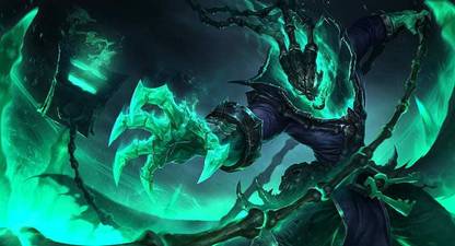 Legends Of Runeterra Thresh League Of Legends (Video Game) Poster Paper Print