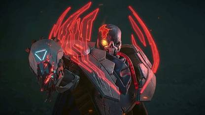 Project Skin Pyke League Of Legends Futuristic Robot (Video Game) Poster Paper Print