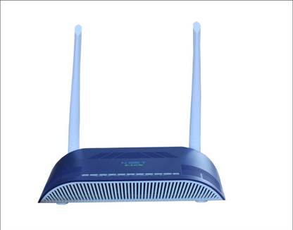 NETLINK HG323RGW Wireless Router 2.4 GHz 300 Mbps Wifi Speed Single Band External Antenna Both (Ethernet and ADSL)
