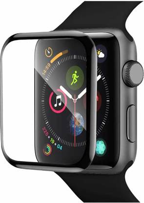 KAZUKI Edge To Edge Screen Guard for Edge To Edge Screen Guard for full glue front body cover screen protector for Apple Watch Series 4, Series 5, Series 6, Series SE 40mm edge to edge full screen coverage