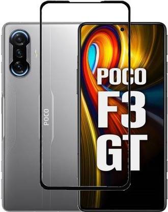 ECMERED Edge To Edge Tempered Glass for POCO F3 GT