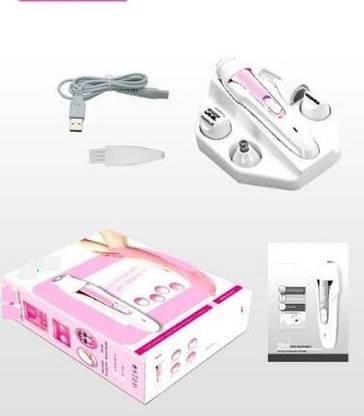 DALING DL-6019 Selling Electric Cordless Hair Cut Machine Hair Trimmer for women lady shaver beauty kit 5 in 1 rechargeable Body Groomer 60 min  Runtime 5 Length Settings
