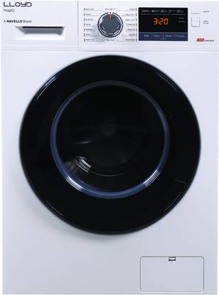 Lloyd by Havells 7 kg with 16 Wash Programs, 90� C Self Cleaning & high-Speed Spinning Fully Automatic Front Load Washing Machine with In-built Heater White
