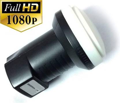 Bidas SHARP FULL HD 1080 Universal Ku-Band Single LNB For DTH, Dish TV, Tata Sky, Airtel, Videocon, DTH Free To Air SUN DIRECT HD LNB Antenna Rotator