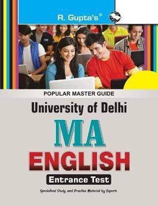 University of Delhi (DU) M.A. English Entrance Test Guide 2023 Edition