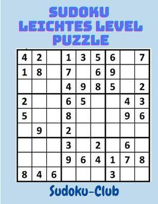 Sudoku Leichtes Level Puzzle