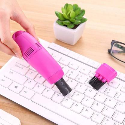 hurrio MINI USB Vacuum Cleaner for Laptop/Computer Keyboard/Mobail/Mini Vacuum Cleaner Electronic Part (Multi color) Bagless Dry Vacuum Cleaner