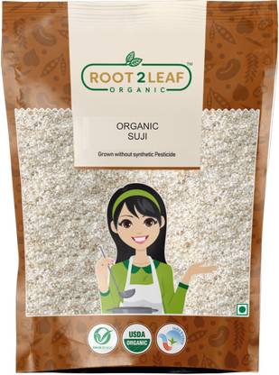 root2leaf organic Wheat Suji(Rava)