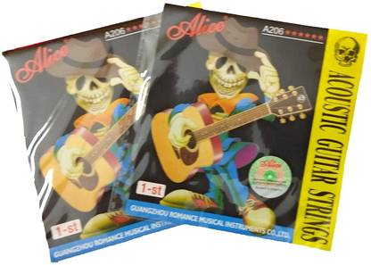 ALICE Acoustic Pack Of 2 E 1St Guitar String