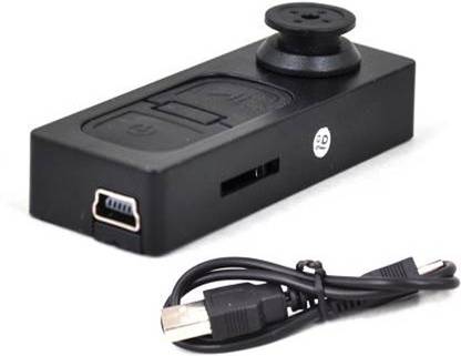 SATTOBISION Hidden Spy Button Camera for Video & Photo Recording Spy Camera
