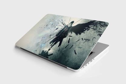 Yuckquee Anime Laptop Skin/Sticker/Vinyl for 14.1, 14.4, 15.1, 15.6 inches for HP,Asus,Acer,Apple,Lenovo printed on 3M Vinyl, HD,Laminated, Scratchproof A-17 Vinyl Reusable Laptop Skin Compatible for 15.6 inch