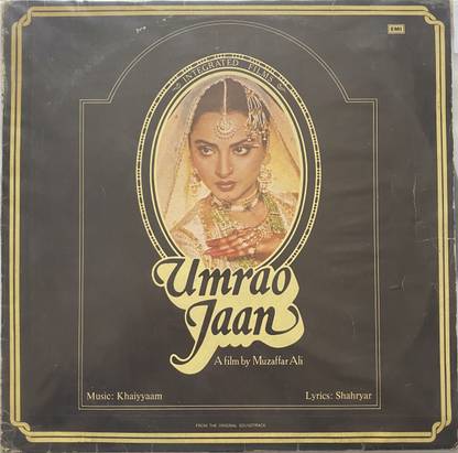 Umrao Jaan - Vinyl Record - Original Sound Track Collectible LP Vinyl Standard Edition