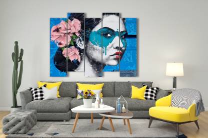 trust style interiors MDF Beautiful Painting Art Texture Wall Paintings, Wall Art Panel Painting Digital Reprint 24 inch x 36 inch Painting