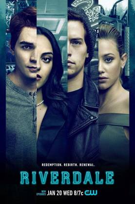 Riverdale netflix series poster, riverdale poster, TV series poster, betty, veronica, archie, jughead, kevin, cheryl poster for home and office-20 Fine Art Print