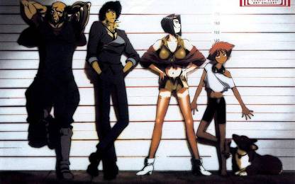 Cowboy Bebop Anime Spike Spiegel Faye Valentine Matte Finish Poster B-14 Paper Print