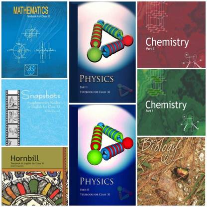 Ncert Science Book 11th Class Set 1. Physics Textbook Part1 And Part 2 2. Chemistry Textbook Part 1 And Part 2 3. English Textbook Part1 And Part2 4. Mathematics Textbook 5. Biollogy TextBook (HARDCOVER) ENGLISH MEDIUM