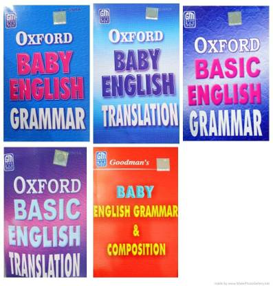Oxford Baby English Grammar & Translation & Grammar & Composition & Oxford Basic English Grammar & Translation
