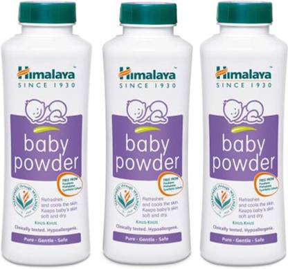 HIMALAYA baby pawder pack of 3 (50g)