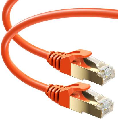zikson  TV-out Cable Cat6 LAN Cable, High Speed RJ45 Cat6 Ethernet Patch Network Cable Supports Up to 1 Gigabit for Gaming,for Modem, Router, LAN ADSL (3M)