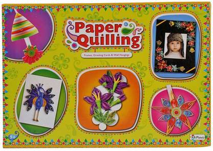 KIDOMART Paper Quilling for Frames, Greeting Cards & Wall Hangings